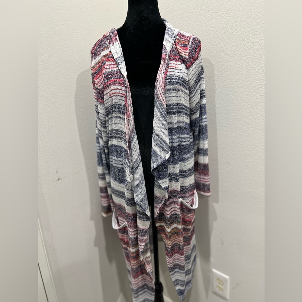 American Rag lightweight, long, kimono-like sweater.  Perfect for fall.